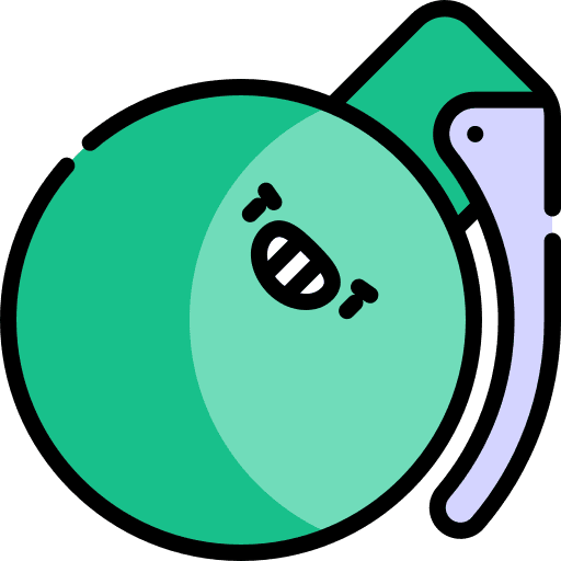 Grenade radiation hand grenade miscellaneous icon
