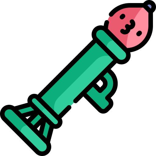 Bazooka explosion bazooka rocket icon