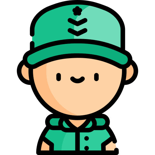 Captain soldier professions and jobs user icon