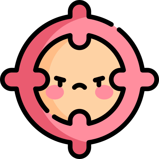 Target shooting war aim icon