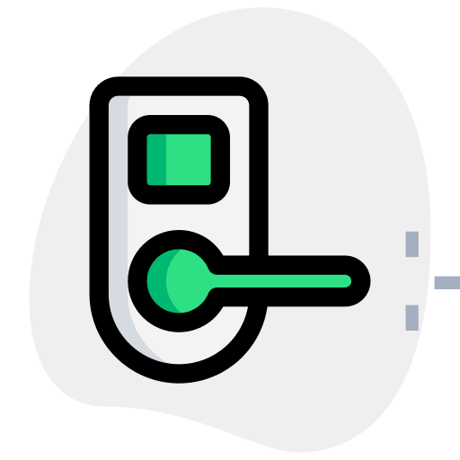 Face scan electronics technology face scan icon