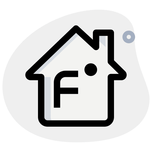 Farenheit weather internet of things technology icon