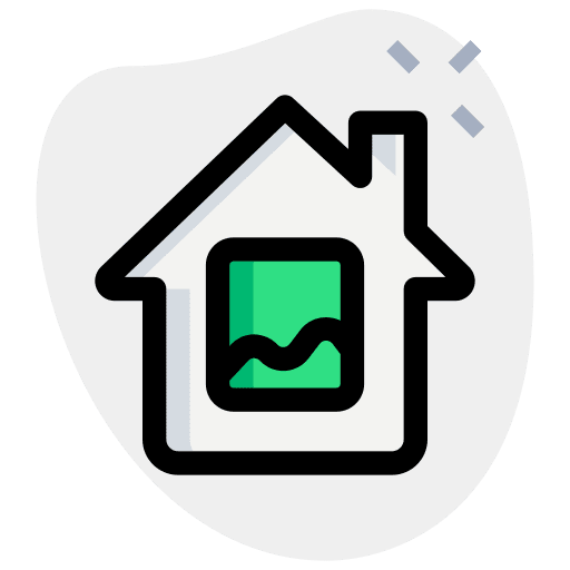 Image internet of things smart house icon