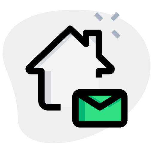 Message technology smart internet of things icon