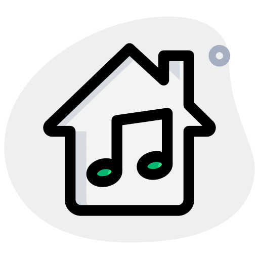 Music smart technology music icon