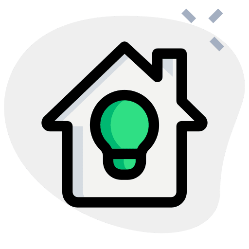 Lightning home electronics internet of things icon