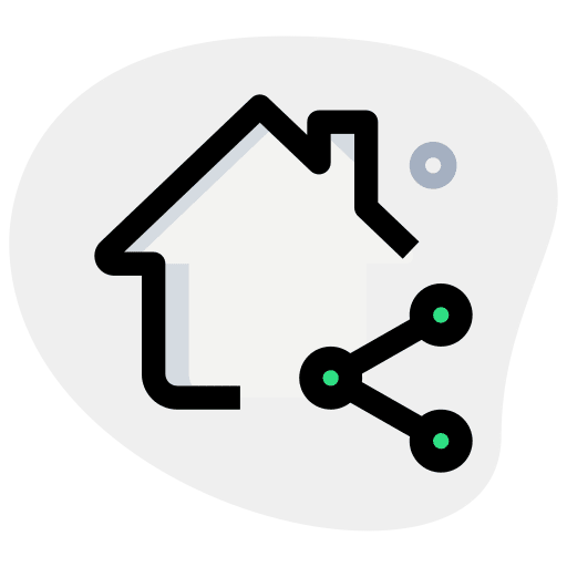 Sharing devices sharing home icon