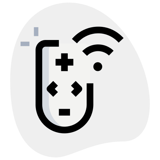 Wifi television wifi remote control icon