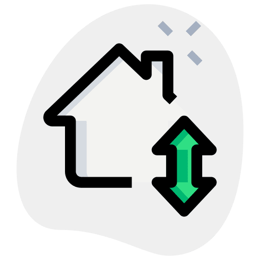 Lift technology electronics lift icon