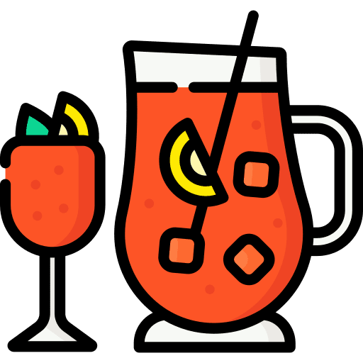 Sangria sangria cocktail spanish icon