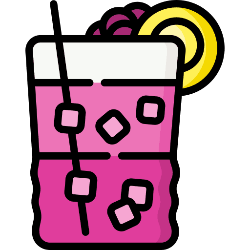 Bramble cocktail beverage food and restaurant icon