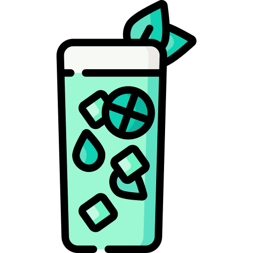 Rebujito beverage cocktail food and restaurant icon