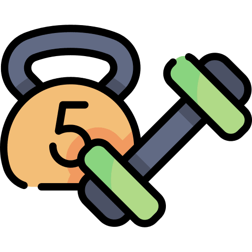 Dumbbell sports weight sports and competition icon