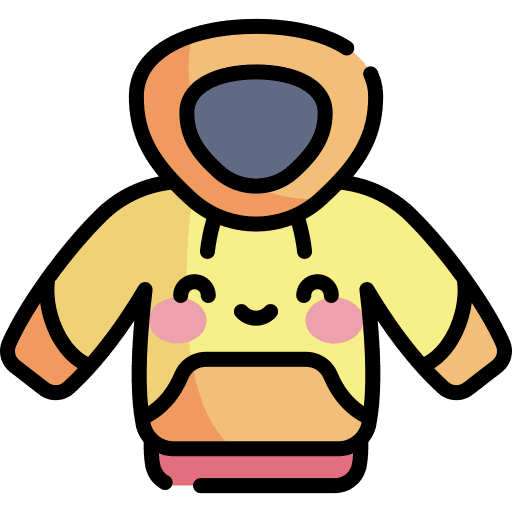 Hoodie clothes sweatshirt garment icon