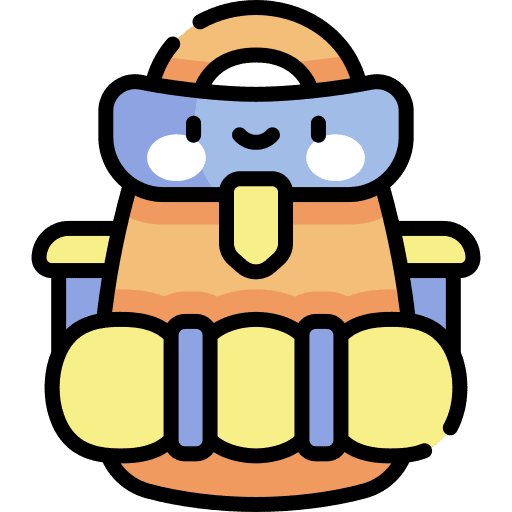 Backpack travel luggage backpack icon