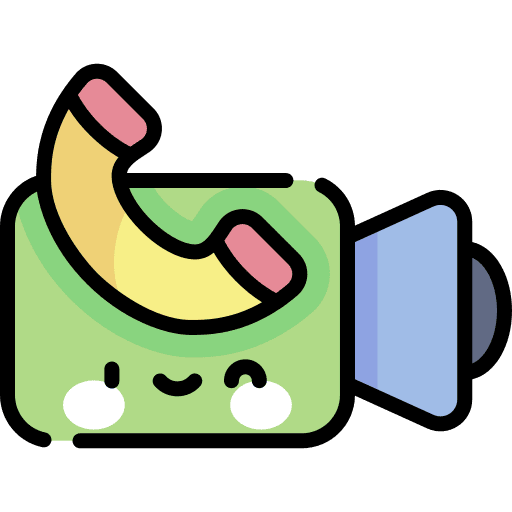 Videocall video video camera message icon