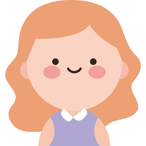 Girl character woman profile icon