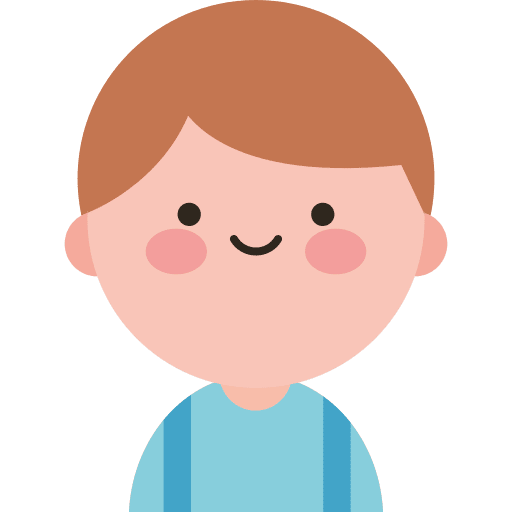 Boy profile character man icon