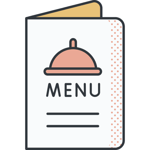 Menu menu restaurant food and restaurant icon