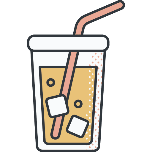 Soft drink fast food cold drink soda icon