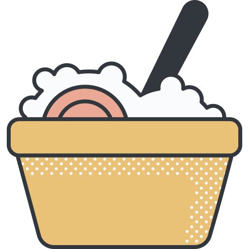 Salad healthy food vegetables bowl icon