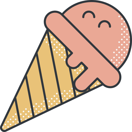 Ice cream cone food ice cream cone dessert icon