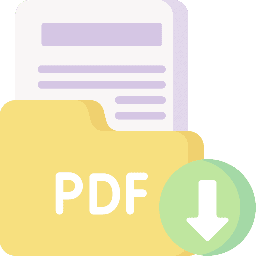 Pdf file file document download icon