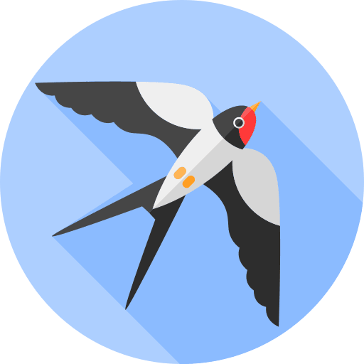 Swallow fauna animal kingdom animals icon