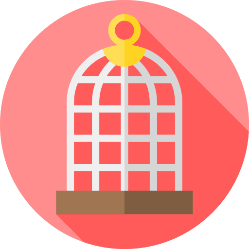 Cage cage pet cage animals icon