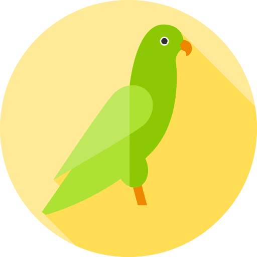 Parrot ornithology animals animal kingdom icon
