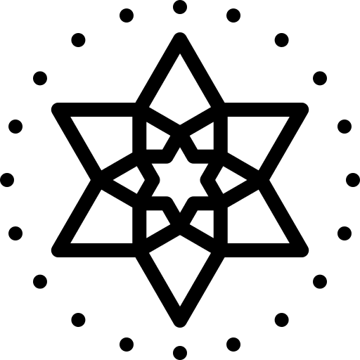 Star fireworks light star icon