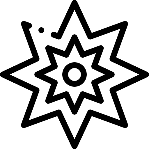 Star nature light star icon