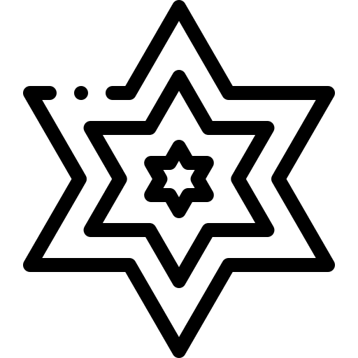 Star shapes and symbols nature shine icon