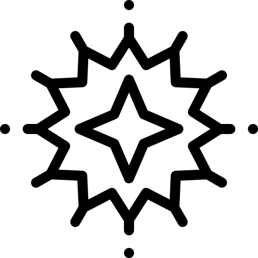 Star star fireworks astronomy icon