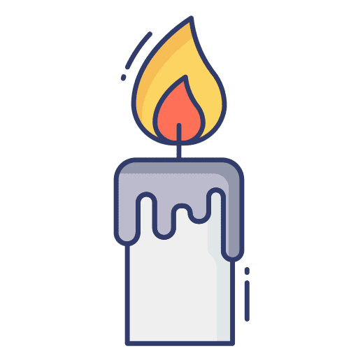 Candle candle cultures burning icon