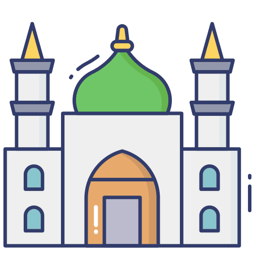 Mosque nabawi mosque building worship icon