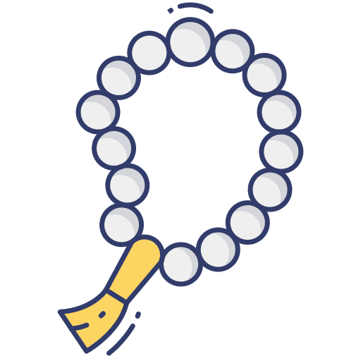 Tasbih praying beads tasbih icon