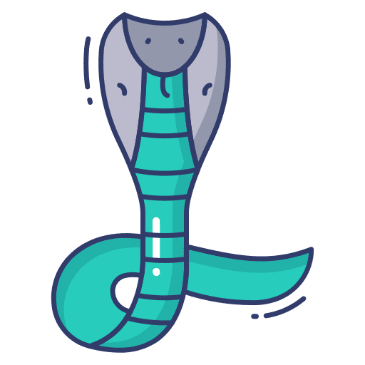 Snake snake animals dangerous icon