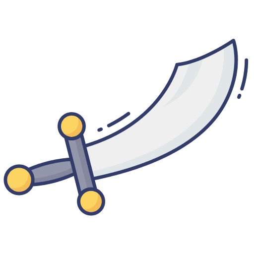 Sword sword dagger antique icon
