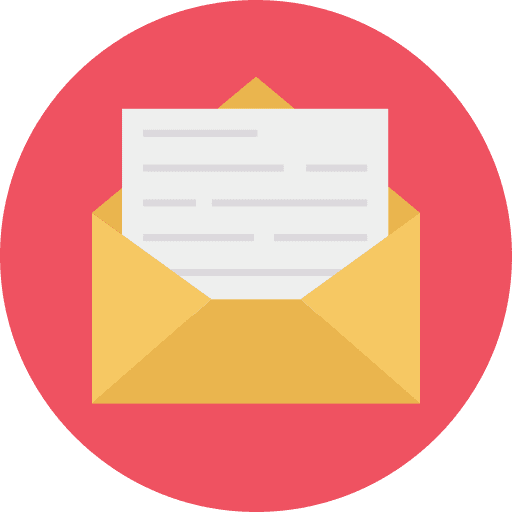 Letter letter envelope mail icon