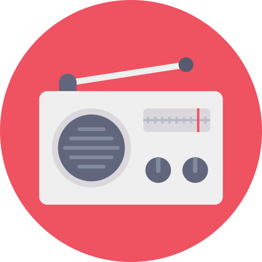 Radio antenna radio antenna radio news icon