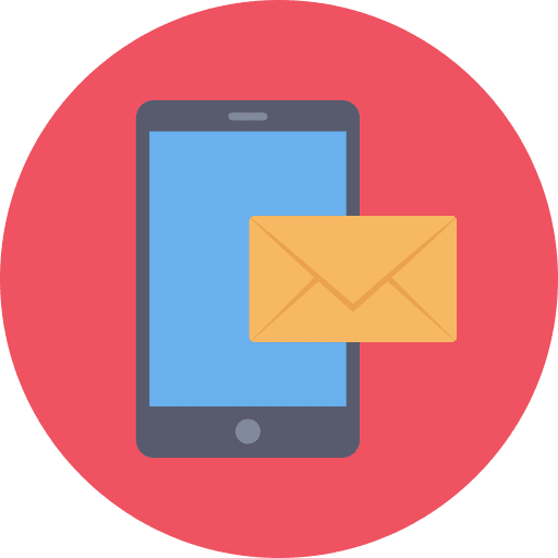 Mobile phone email mobile phone mobile icon