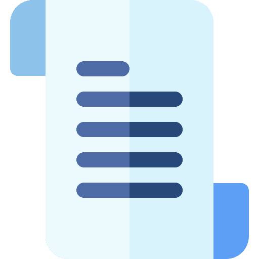 Copyright document file license icon