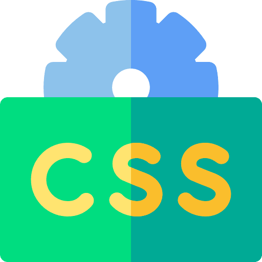 Css development cogwheel css icon