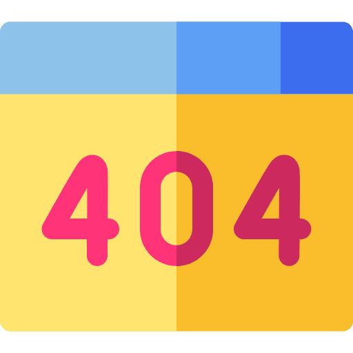 404 error website ui interface icon