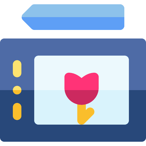 Pen tablet drawing tablet pen tablet electronics icon