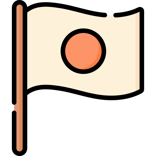 Japan flags nation japan icon