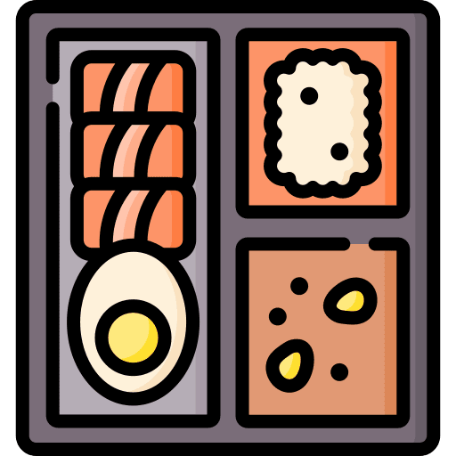 Osechi food and restaurant gift food icon