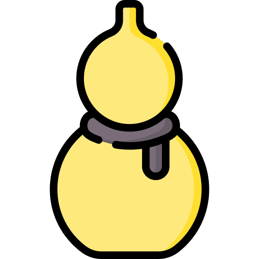 Sake drinking flask beverage icon