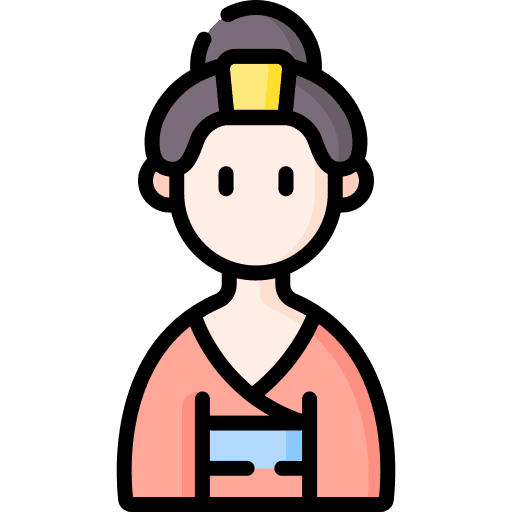 Geisha woman avatar people icon